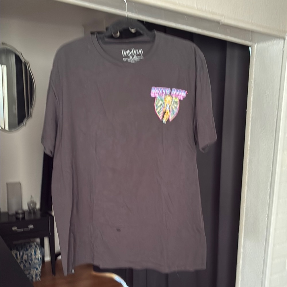 BettyBoop Black Tee with Vibrant Graphic